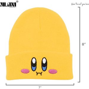 Bonnet jaune Kirby Beanie mignon Anime Hat - Product Image 2