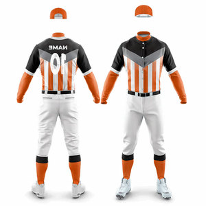 Custom 2026 Summer Sale <b>Baseball</b> Uniform High Quality Polyester/Spandex Uniform Breathable Softball Uniform Sports Kits Adults - Product Image 4