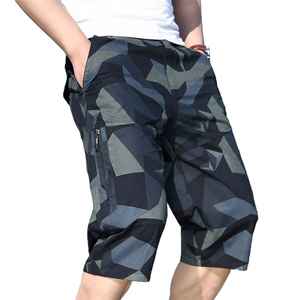 Shorts cargo pour hommes, style personnalisé, nouveaux modèles, avec poches, logo personnalisé, impression et autres. - Product Image 1