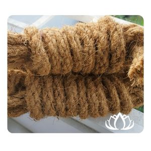 Cuerda de Fibra de Coco Marrón Resistente de Alta Calidad BLUE LOTUS FARM para Sujeción de Carga, Manualidades y Control de Erosión, Vida Útil de 10-15 Años - Product Image 1