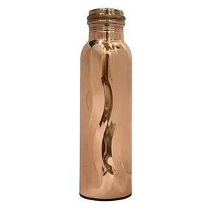 Modern Design <b>Copper</b> <b>Drinking</b> <b>Bottle</b> Stylish Water Storage for Gym Office Travel Daily Use - Product Image 6