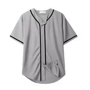 Camiseta de Béisbol de Manga Corta con Logotipo de Equipo Deportivo, Impresión por Transferencia de Calor, Nueva Llegada, Personalizable para Venta en Línea, Mejor Precio - Product Image 6