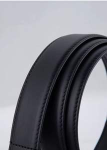 Cinturón Reversible de Cuero PU Deportivo de Lujo PIHA con Hebilla Pulida, Impermeable y Ligero, en Caja de Regalo, Unisex, Negro y Marrón - Product Image 5