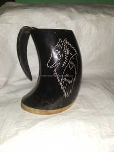 Taza de cuerno para beber natural para el hogar, fiestas y hoteles - Product Image 2