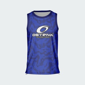 Maillot de basketball personnalisé imprimé numériquement pour adulte grande taille, respirant, séchage rapide, sans manches, 100 % polyester, personnalisable - Product Image 2