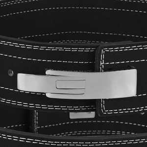 Ceinture de musculation à levier en cuir de vachette personnalisée de haute qualité, prix de gros abordable - Product Image 5