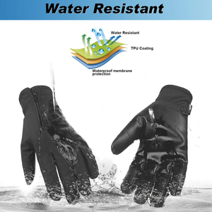 Guantes de equitación de alta calidad, polar con forro polar, altamente aislantes, tela de microfelpa extra suave, 100% poliéster. - Product Image 3