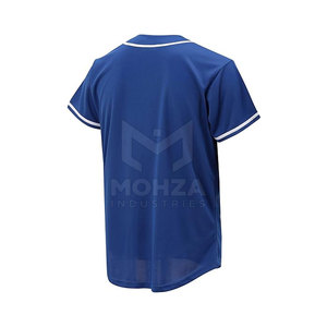 Nueva Llegada, Jersey de Béisbol Personalizado con Nombre Impreso, Transpirable, de Manga Corta, 100% Poliéster, al Mejor Precio - Product Image 3