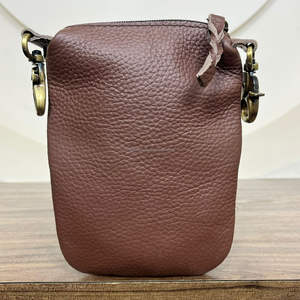 Riñonera de cuero para montar en motocicleta con herramientas manuales, riñonera de estilo occidental para mujer, piedra turquesa para riñoneras, teléfonos móviles - Product Image 6