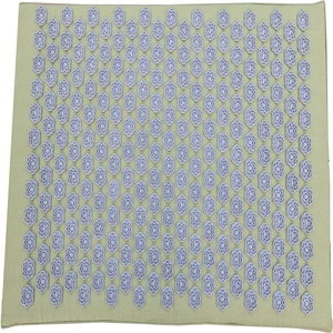 Esterilla de Masaje de Acupresión de Fibra de Algodón Natural con Almohada y Masajeador de Pies 68x42cm Ligera para el Hogar y Viajes - Product Image 2