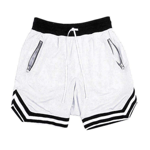 Shorts de basketball personnalisables avec logo d'équipe, shorts de sport anti-transpiration, vêtements de sport pour les matchs - Product Image 3