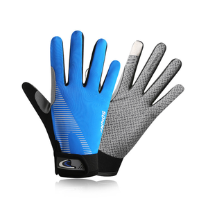 Guantes Deportivos para Hombre, para Ciclismo, Montañismo, Escalada en Roca, Pesca, Golf, Tiro, Antideslizantes, de Poliéster y Algodón, con Cordones - Product Image 3
