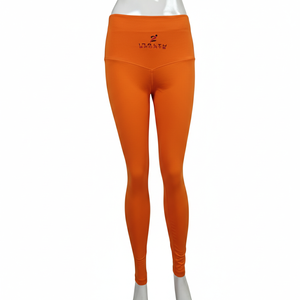 Leggings de yoga taille haute sans couture, respirants en nylon, effet froncé aux fesses, style imprimé décontracté, taille élastique – Tendance du moment - Product Image 1