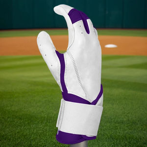 Customized Baseball Batting Gloves Oem Odm High Quality Durable Breathable Grip Gloves For Baseball Training Practice And <b>Games</b> - Product Image 6