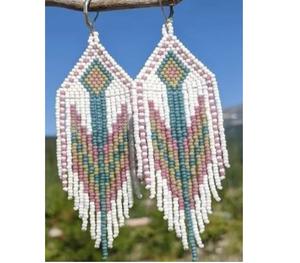 Boucles d'oreilles en perles de verre rondes pour une touche de style inspirée des créateurs, offrant une qualité supérieure et une finition élégante - Product Image 5