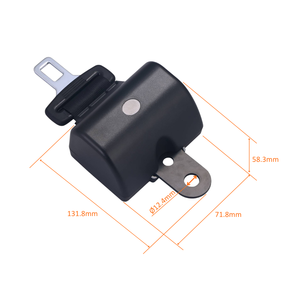 Cinturón de Seguridad Retráctil de 2 Puntos HO-CEF029 con Interruptor - Product Image 2