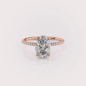 Anillo de Compromiso de Moissanita de la Mejor Calidad para Mujer, Joyería de Lujo para Propuesta de Matrimonio, Disponible al Mejor Precio del Mercado - Product Image 2