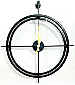 Classic Modern Metal Wall <b>Clock</b> Round <b>Digital</b> Mechanical Silent Luminous Design for Living Room Hanging Decor - Product Image 4