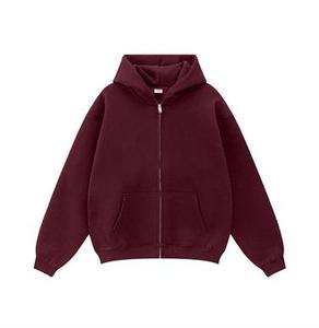Quick Dry Mens Cotton Pullover Hoodie Soft Touch Comfortable Casual Wear Zip-Up Long Sleeve Urban Streetwear Custom Branding OEM - Product Image 2