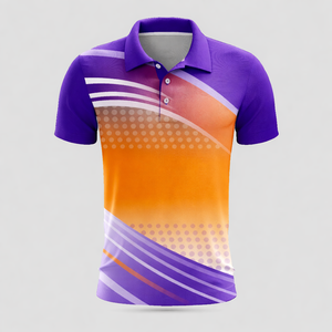 เสื้อยืดทีมฟุตบอล/คริกเก็ตชุดเครื่องแบบสั่งทำเสื้อทีมพิมพ์โพลีเอสเตอร์ระบายอากาศได้ดี - Product Image 5