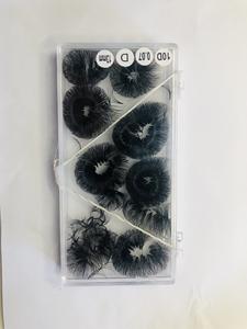 Cils synthétiques coréens faits à la main 2D 3D 4D 5D 6D, pose thermique, bouquets de cils en vrac, base fine et pointue 0,07 mm D/C personnalisable - Product Image 6