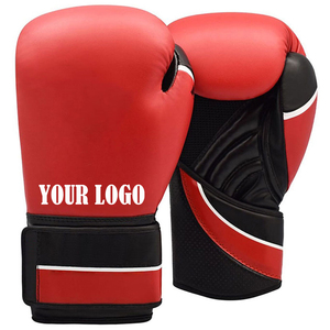 Gants de boxe MMA en cuir personnalisables, légers, pour entraînement professionnel et sparring en extérieur, avec fermeture auto-agrippante, adaptés à tous - Product Image 5