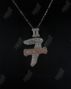 Moissanite Luxury Party <b>Pendant</b> Necklace 925 Sterling <b>Silver</b> Iced Hip Hop Customized for Women Men's - Product Image 1
