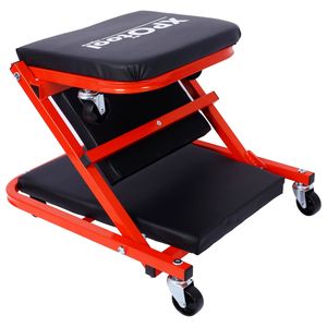 Creeper Regalo per Garage Set 36 \ "Z Sedile Creeper 300 Lb Capacità Basso Profilo 6 Pz Ruote rosse per Meccanica Autorimessa Garage/Negozio Fathers - Product Image 1