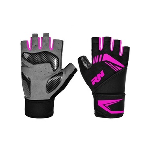 2026 High Quality Men's Women's Half-Finger Custom Style Leather <b>Gym</b> Gloves Palm Protection Lightweight Waterproof for <b>Weight</b> - Product Image 6