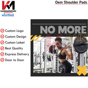 Coussin de protection pour haltères de qualité industrielle pour usage commercial en salle de sport, idéal pour la musculation, les squats et l'entraînement de performance athlétique avancée - Product Image 4