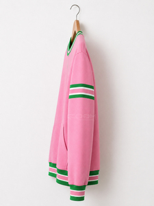 Cosh International - Nueva Llegada de Camisetas de Algodón de Alta Calidad con Cuello Redondo y Manga Larga, Bordado de Hermandades, Artículos de Colegio - Product Image 3