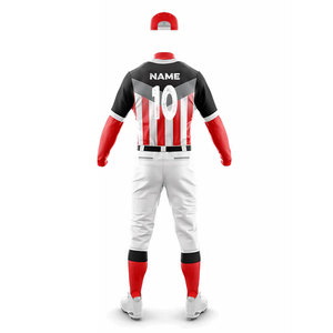 <b>Baseball</b> Jersey Uniform Pant <b>Set</b> Custom Fully Sublimated Lining Design Solid Color Button Up Jersey with Pockets Pants Uniform - Product Image 5