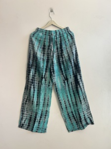 Pantalones de Mujer de Corte Recto, Pierna Ancha, Estilo Bohemio Gitano - Product Image 3