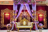 Designer Wedding Stage Backstage Frames Wall USA Wedding Backdrop Stage Frames Decor Stylish Wedding FRP Backdrop Frames