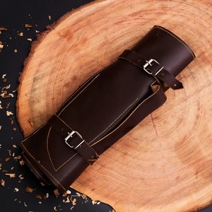 Juego de Cuchillos de Chef Profesionales de Acero Inoxidable de 5 Piezas, Hechos a Mano por Ahmad Fabric, Mango de Resina, Funda de Cuero, Diseño Moderno, Personalizable - Product Image 2