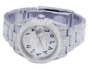 Reloj BOJ R.O.L.E.X.03 de Lujo con Piedra Blanca, Cuarzo Analógico, Acero Inoxidable, Automático, Resistente al Agua 3BAR, Movimiento Japonés - Product Image 4