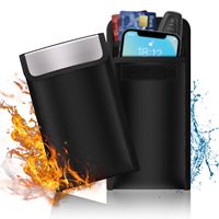 Pochette de protection anti-feu pour signal, sac bloqueur de signal pour la protection de la vie privée des téléphones portables, sac de protection RFID, stock mondial