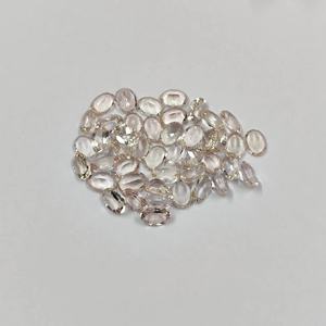 Morganita Natural Certificada de 6mm 8mm, Corte Oval Facetado, Calidad AAA, Piedra Preciosa Suelta de Fabricante Regular - Product Image 1