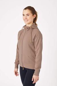 Chaqueta Softshell con Capucha para Mujer, Cortavientos, Resistente al Agua, Ligera, para Actividades al Aire Libre, con Cierre Completo, Informal - Product Image 3