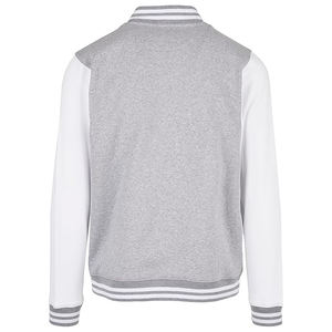 Chaqueta Varsity Personalizada de Alta Calidad para Hombre, al por Mayor, Informal, Deportiva, de Algodón y Felpa, con Capucha, Reversible - Product Image 6