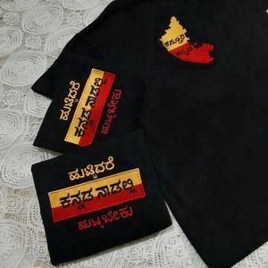 Camiseta con logotipo personalizado bordado para mujer, camiseta informal de media manga estampada y bordada para hombre y mujer - Product Image 5