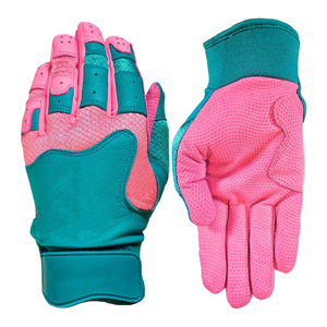 Gants de frappeur de baseball en cuir sur mesure, design personnalisé, cuir d'agneau professionnel, pour adultes et jeunes, en vente - Product Image 1