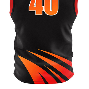Custom Simple Customized Color Basketball Jersey New Design High Quality Reversible Uniform Jersey Quick Dry Wholesale Price Set - Product Image 5