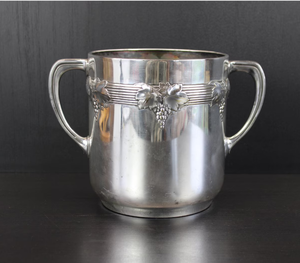 Cubo para Champán Plateado, Elegante, para Hoteles, Bodas y Fiestas, Enfriador de Vino Metálico, Nuevo, de Alta Gama - Product Image 1