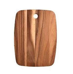 Tabla de cortar rectangular de madera sostenible de 1.5 cm de grosor con mango de madera para cuchillo AL MAL IK CRAFT - Product Image 1