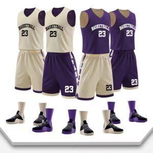 Tenue de basketball Fresh Now, style athlétique moderne, conçue pour la performance et le confort - Product Image 2