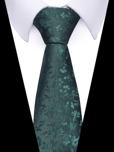 Corbata de Seda Clásica de 8 cm con Rayas Azules para Hombre, Accesorios para Traje, Ideal para Bodas, Trabajo, Cumpleaños, Regalo - Product Image 1