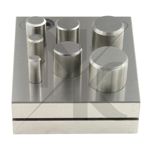 High Quality Stainless Steel Oval Jewelry Disc Cutter Set 7 Punch Precision Metal Forming <b>Tool</b> Professional Silversmithing - Product Image 4