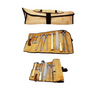 Kit de Herramientas Profesional para Herradores de Caballos, Juego de Herramientas para el Cuidado y Recorte de Pezuñas con Bolsa de Cuero de Numisma International - Product Image 6
