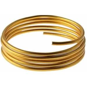Alambres de Latón Dorado de Primera Calidad, Certificados por ISI, Pulidos, para Uso Industrial, Calibre 1-5 mm, Duraderos, para Usos Eléctricos/Mecánicos, Color Oliva - Product Image 3